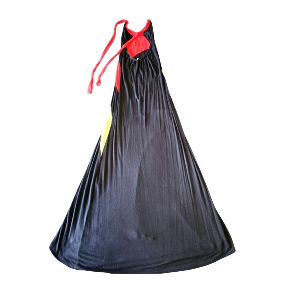Women's One-Size-Fits-All Reggae-Style Maxi Dress, Excellent Condition - Picture 3 of 5